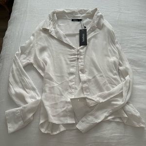 Boohoo Open Front Top